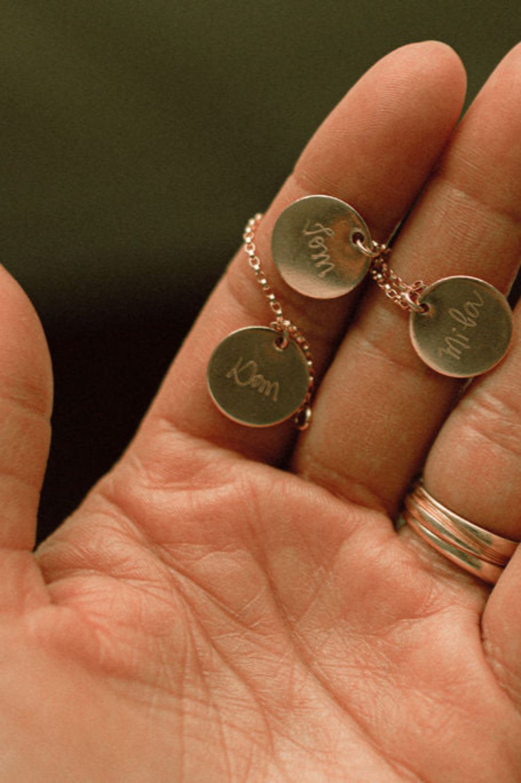 Medallion Bouquet Bracelet