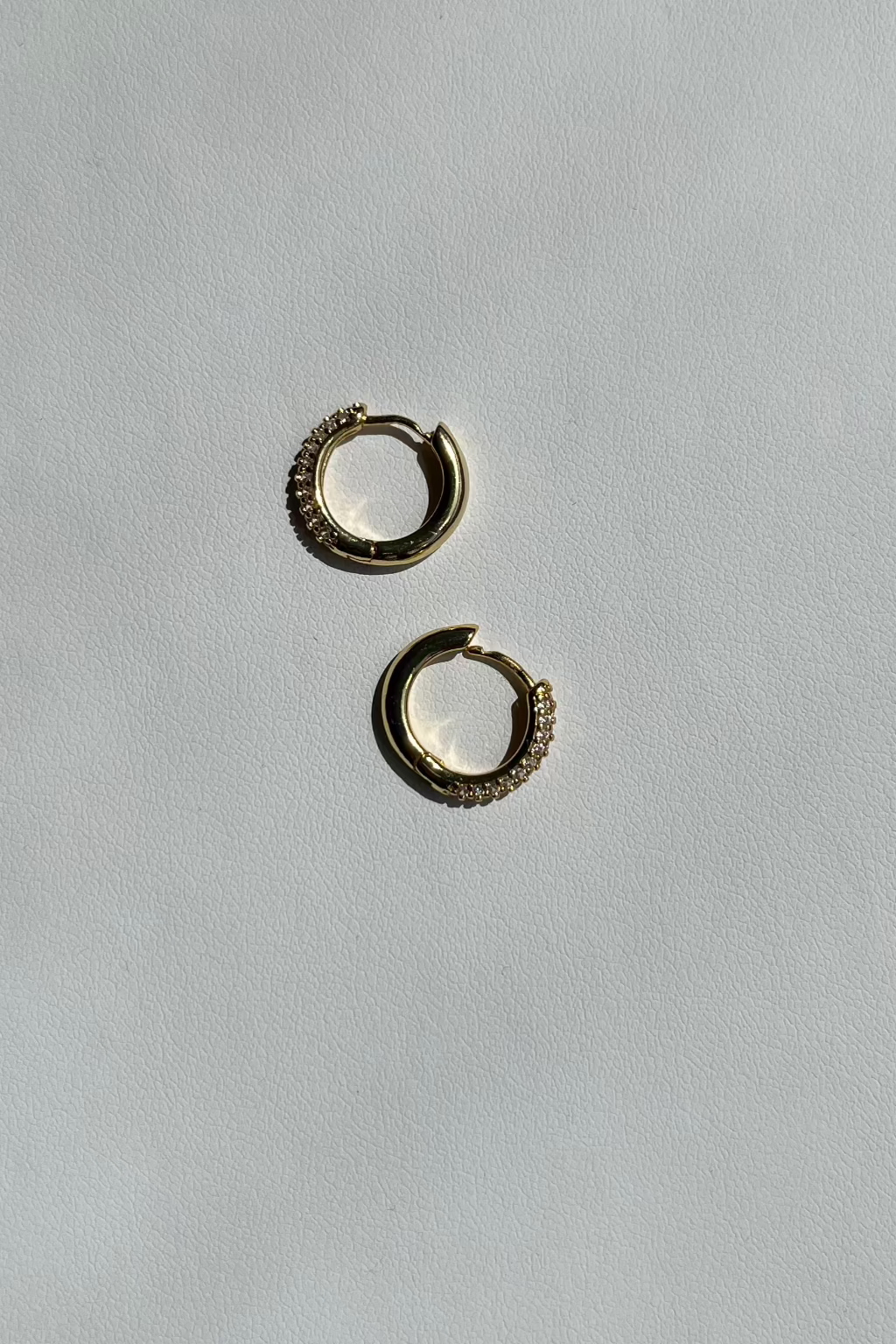 15mm Crystal Huggie