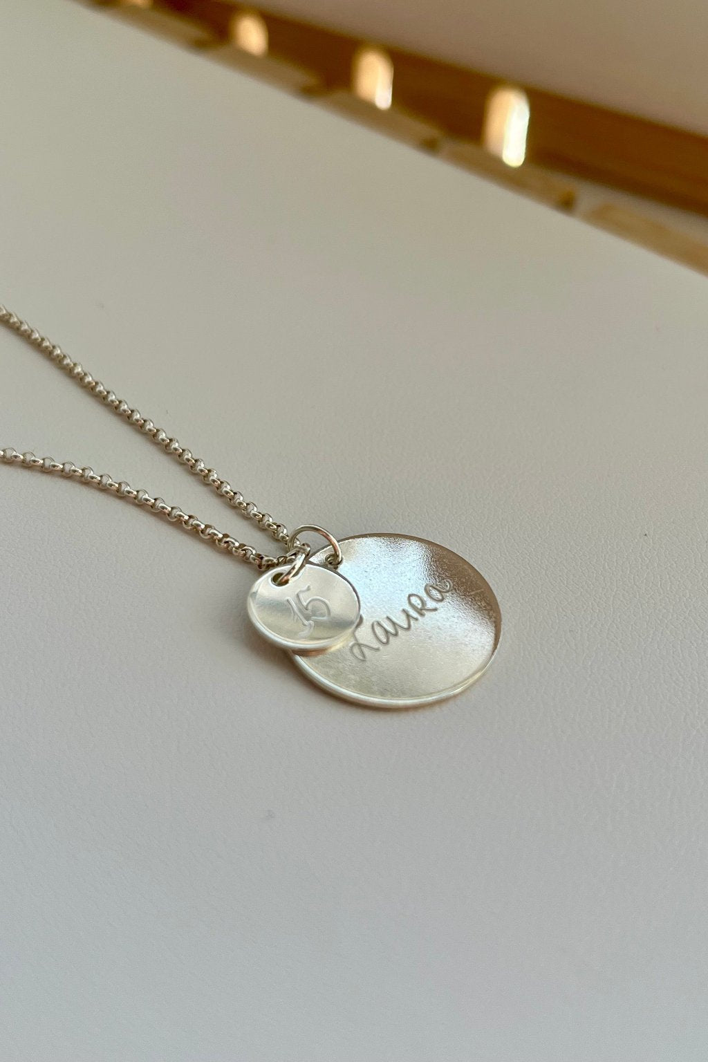 Hand-engraved Medallion